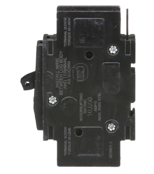 Mini circuit breaker, 15A, 1 pole, 120/240VAC