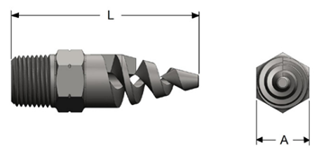 Nozzle - 1/2" TF24-170