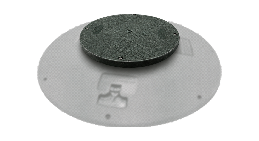 Riser Lid With Activated Carbon 12”