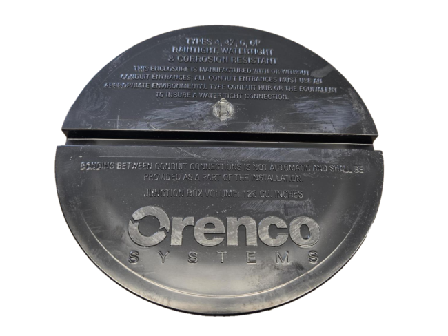 Orenco Threaded Lid for External Splice Box